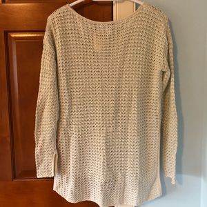 Aritzia Wilfred Knit Pullover Sweater with Silk